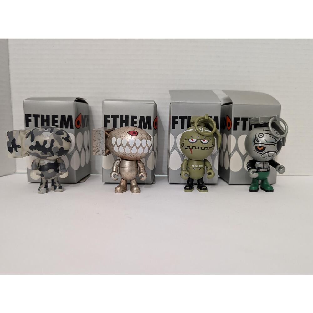 Jamungo BUDs Series 3 Designer Vinyl Figure Lot of 4 with Original Boxes
